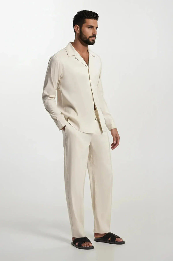 Vanilla Overhemd – Lightweight Linen Shirt Maseer