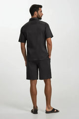 Ink Black Shorts Maseer