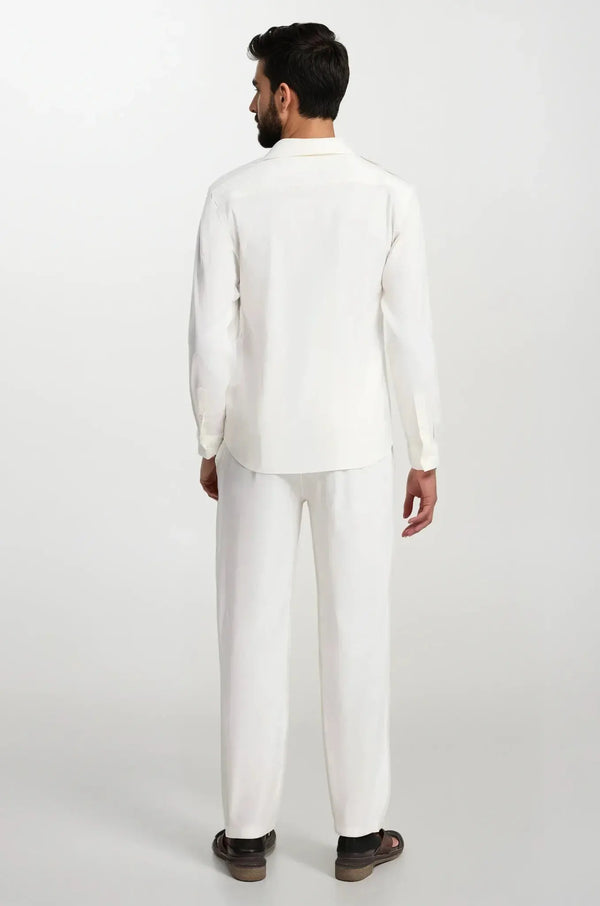 Porcelain Broek – Lightweight Linen Pants Maseer
