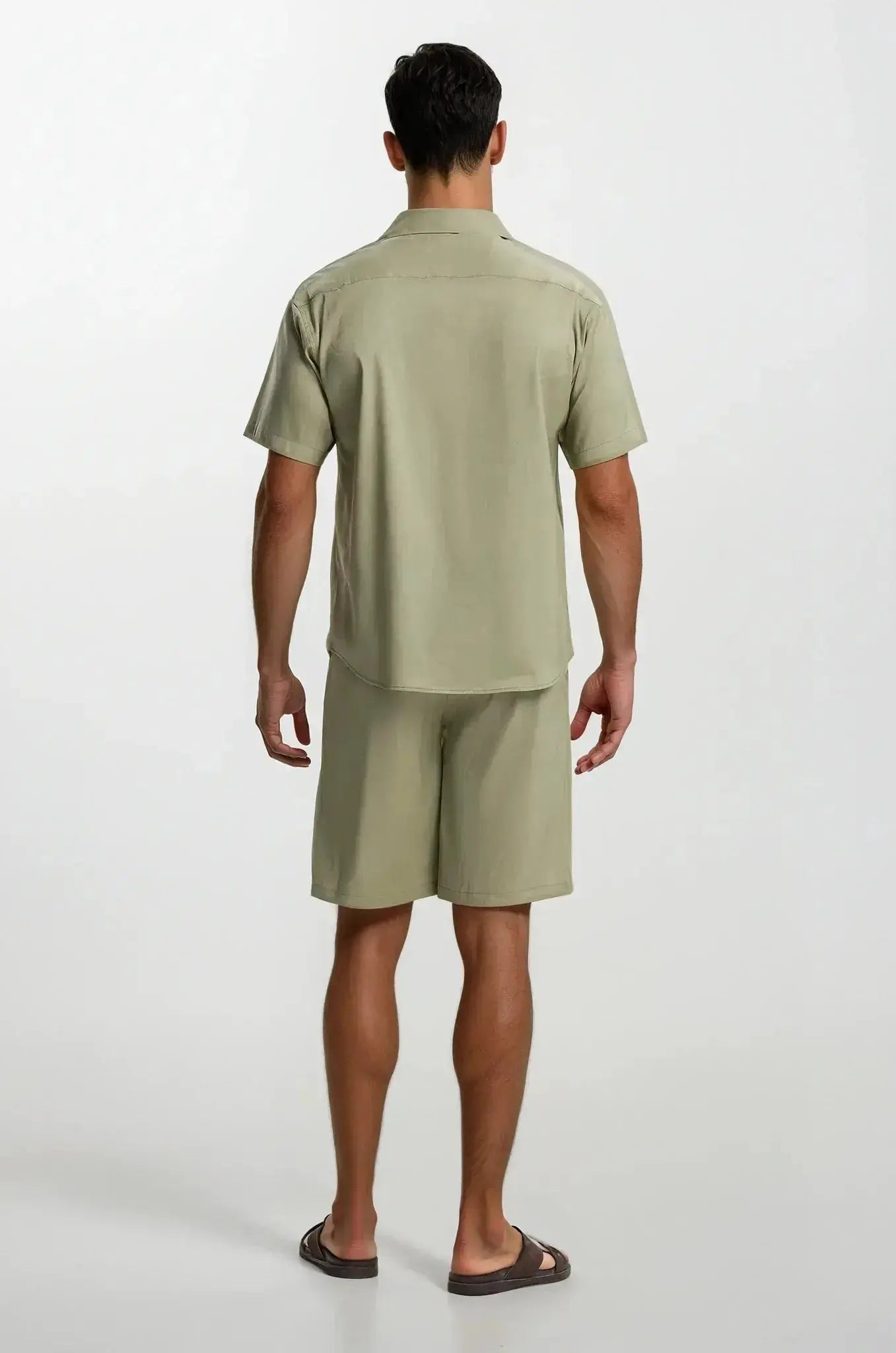 Olive Overhemd Maseer