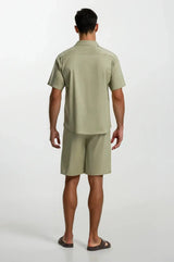 Olive Overhemd Maseer