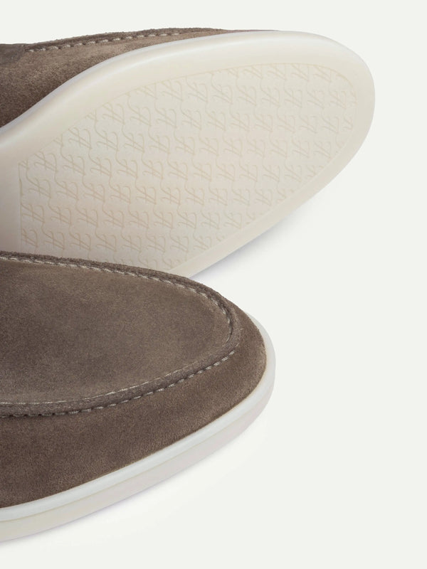 Light Brown Loafers – Premium Suede Loafers Maseer