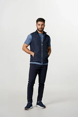 Storm Blue Bodywarmer Maseer