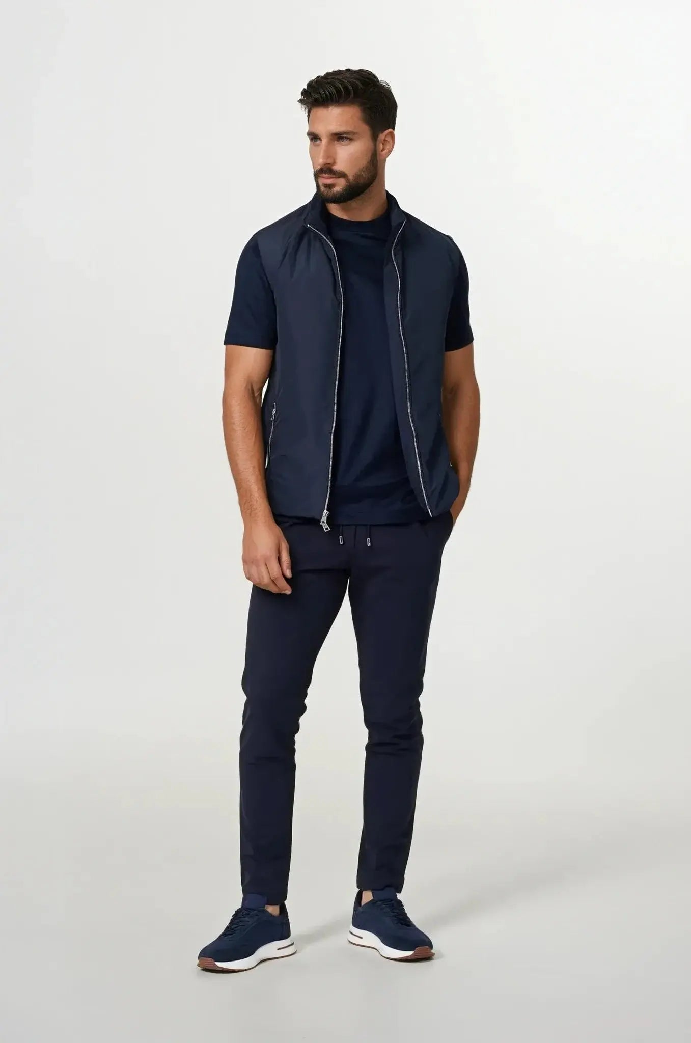 Storm Blue Bodywarmer Maseer