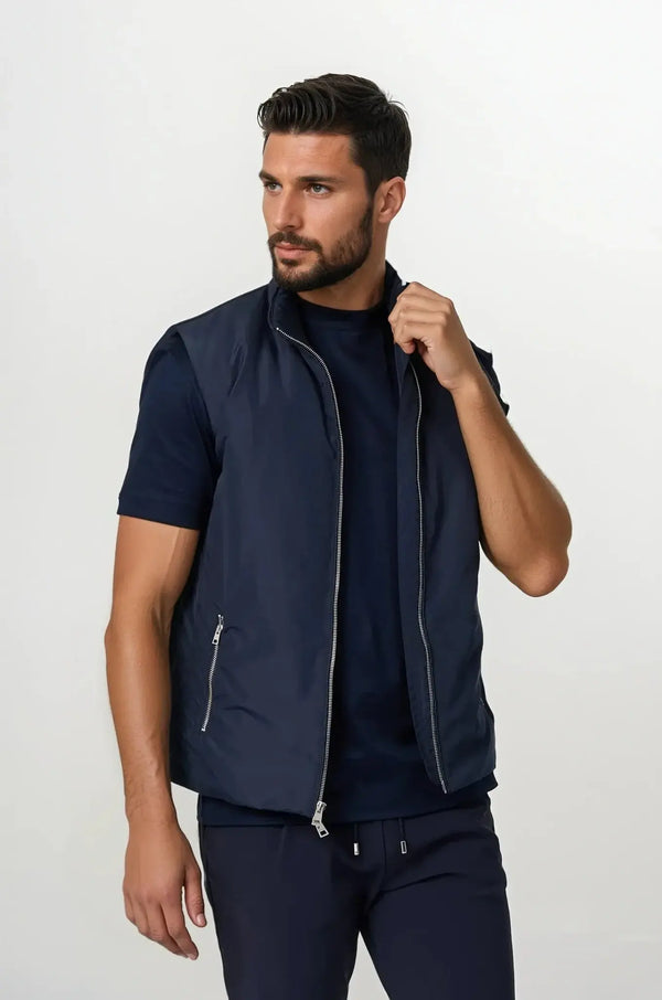 Storm Blue Bodywarmer Maseer
