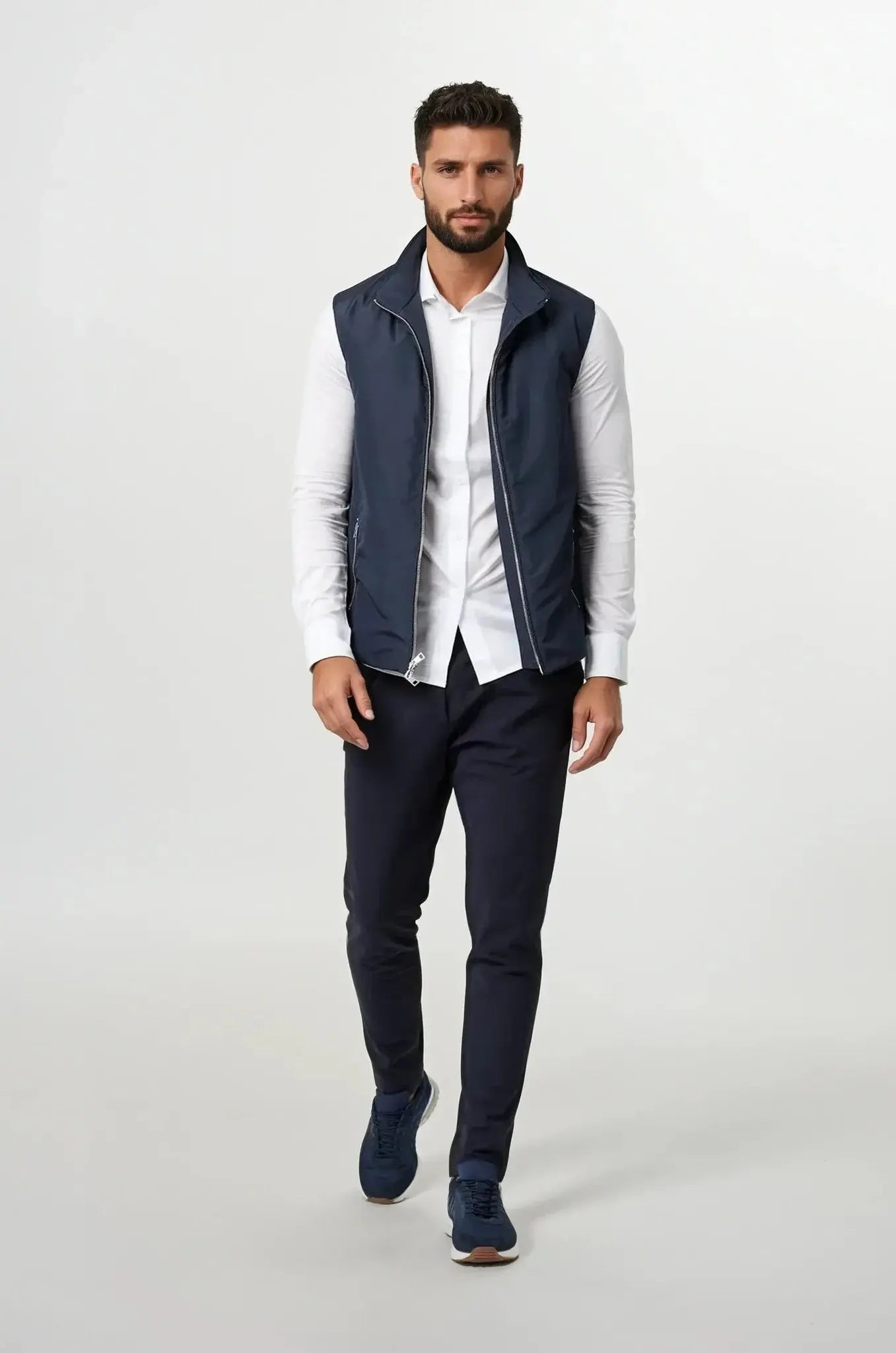 Storm Blue Bodywarmer Maseer