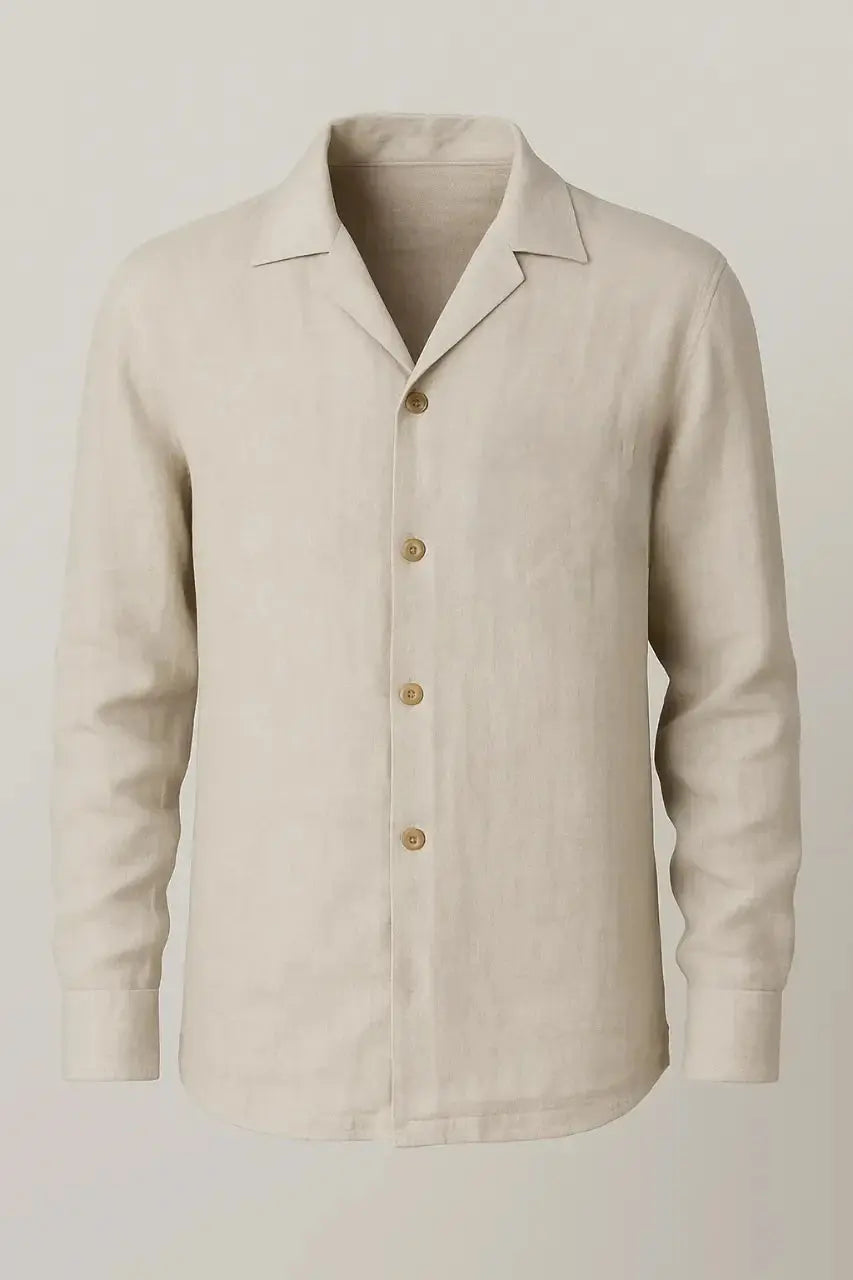 Vanilla Overhemd – Lightweight Linen Shirt Maseer