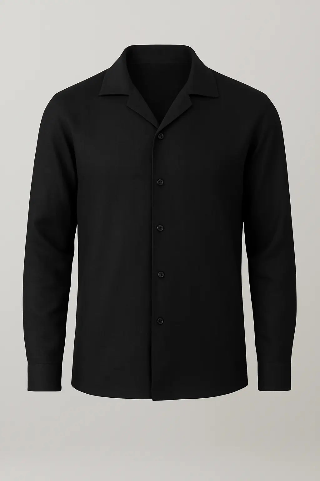 Ink Black Overhemd Maseer