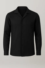Ink Black Overhemd Maseer