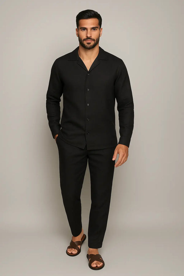 Ink Black Broek Maseer