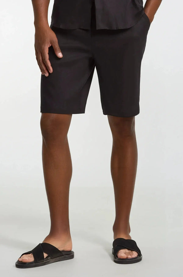 Ink Black Shorts Maseer