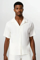 Porcelain Overhemd – Lightweight Linen Shirt Maseer