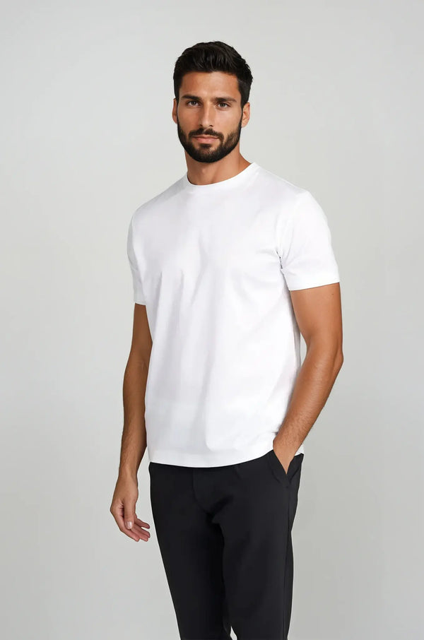 Crystal White Tee Maseer