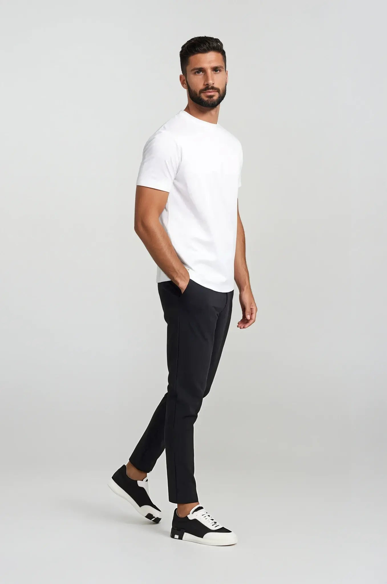 Crystal White Tee Maseer