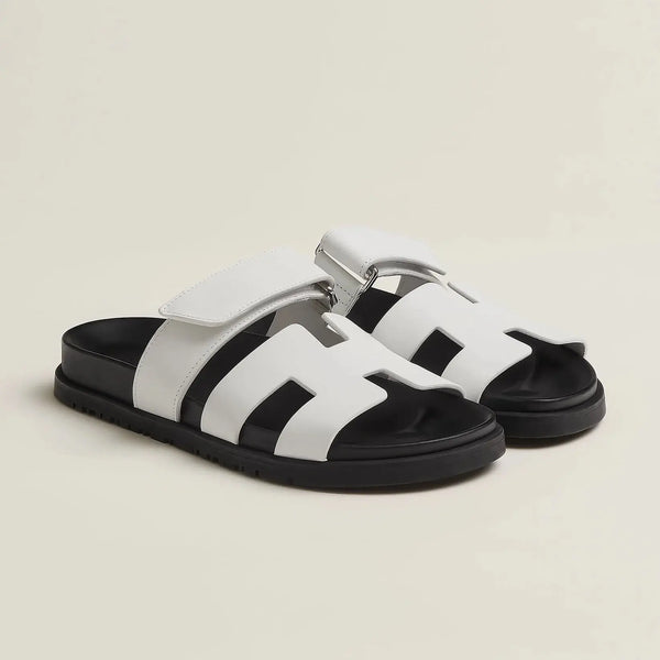 Maison Slip On - White – Refined Leather Slip-On Shoes Maseer