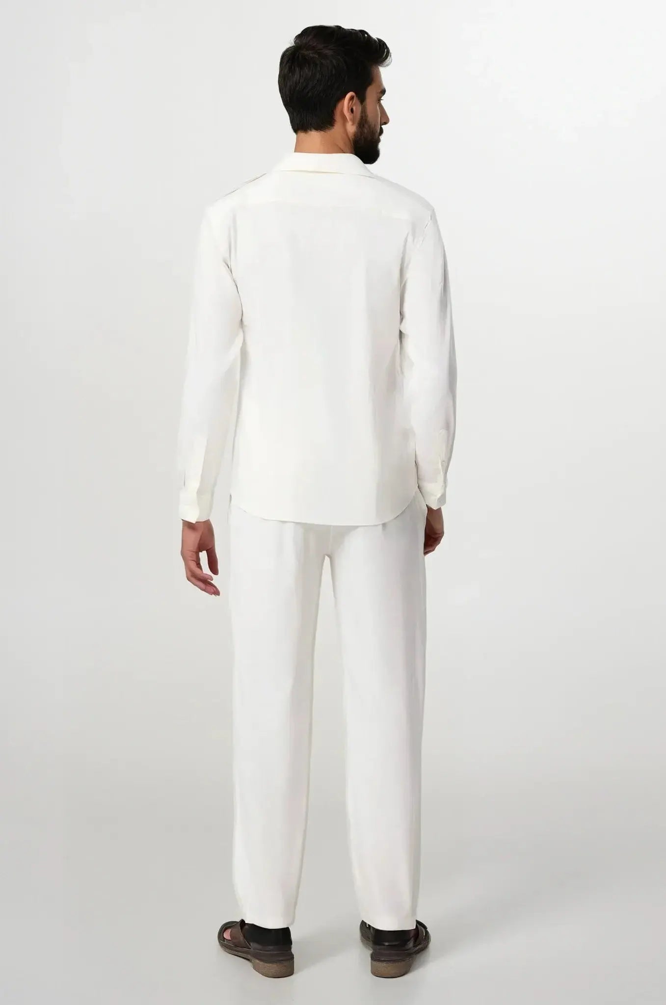 Porcelain Overhemd – Lightweight Linen Shirt Maseer